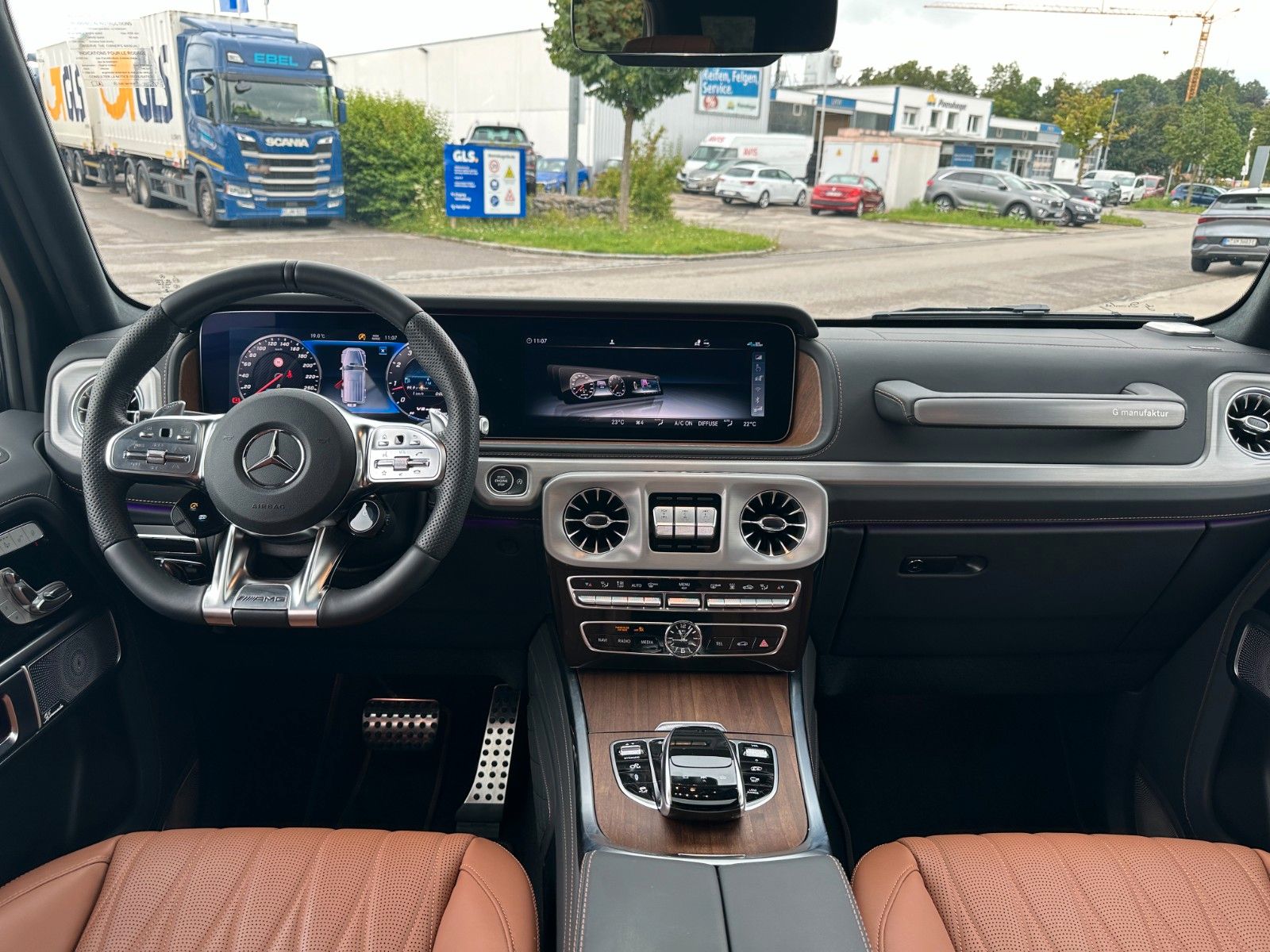 Fahrzeugabbildung Mercedes-Benz G 63 AMG,DISTR,BURM,SHD,MANUFAKTUR,360,21"